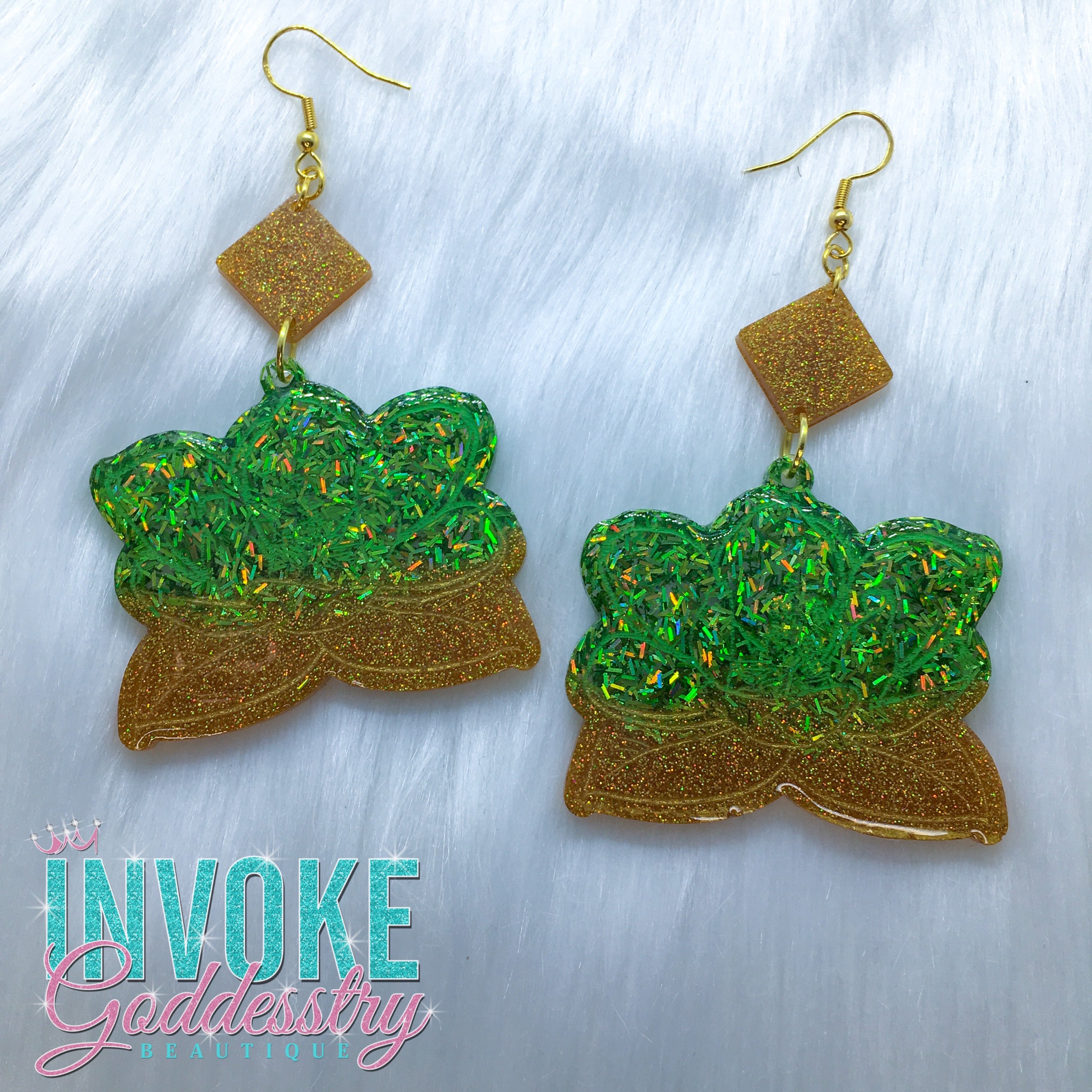 "Ching, Ching, Ching!" Magnolia Earrings