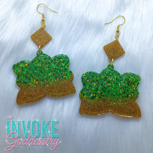 "Ching, Ching, Ching!" Magnolia Earrings